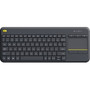 Logitech Wireless Touch Keyboard K400 Plus - Wireless Connectivity - RF - 3281 ft 10000 mm - 240 GHz - USB Interface - French - - 920-007121