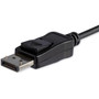 StarTech.com 6 ft. (1.8 m) - USB C to DisplayPort 1.4 Cable - 8K - HBR3 - Thunderbolt 3 Compatible - USB C Adapter and Cable in One - (CDP2DP146B)