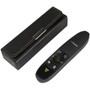 Wireless Presentation Remote with Green Laser Pointer - 90 ft 27 m - USB Presentation Clicker for Mac and Windows - Batteries - and PRESREMOTEG