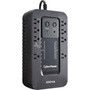 CyberPower Ecologic EC450G 450VA Compact UPS - Compact - 8 Hour Recharge - 2 Minute Stand-by - 120 V AC Input - 120 V AC Output - 8 x EC450G