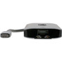 Tripp Lite U444-06N-H4GUSC Docking Station - for Notebook/Tablet PC/Desktop PC/Smartphone - 100 W - USB 3.1 Type C - 3 x USB Ports - - (U444-06N-H4GUSC)