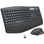 Logitech&reg; MK850 Performance Wireless Keyboard and Mouse Combo (French Layout) - USB Wireless Bluetooth/RF Keyboard - French - USB (Fleet Network)