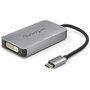 StarTechcom USB-C to DVI Adapter - Dual-Link Connectivity - Active Conversion - USB Type-C Dual-Link Video Converter - 2560x1600 - to CDP2DVIDP