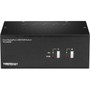 TRENDnet 2-Port Dual Monitor DisplayPort KVM Switch - 2 Computer(s) - 1 Local User(s) - 3840 x 2160 - 6 x USB - Desktop - 6 x (Fleet Network)