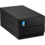 LaCie 2big RAID Professional Desktop RAID Storage - 2 x HDD Supported - 16 TB Supported HDD Capacity - 8 TB Installed HDD Capacity - 1 (STHJ8000800)