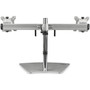 StarTech.com Dual Monitor Stand - Free Standing Desktop Pole Stand for 2x 24" VESA Mount Displays -Synchronized Height Adjustable - - (ARMDUOSS)