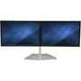 StarTech.com Dual Monitor Stand - Free Standing Desktop Pole Stand for 2x 24" VESA Mount Displays -Synchronized Height Adjustable - - (ARMDUOSS)