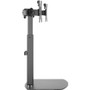 Amer Mounts Dual Screen Pneumatic Vertical Lift Monitor Stand - Up to 27" Screen Support - 12 kg Load Capacity - 20.40" (518.16 mm) x (Fleet Network)