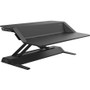 Fellowes Lotus Sit-Stand Workstation - 15.88 kg Load Capacity - 2 x Shelf(ves) - 5.50" (139.70 mm) Height x 32.75" (831.85 mm) Width x (Fleet Network)