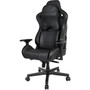 Anda Seat Dark Knight AD12XL-DARK-B-PVC-B02 Gaming Chair - For Gaming - Memory Foam Polyvinyl Chloride PVC Carbon Fiber PU - AD12XL-DARK-B-PVC-B02