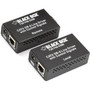 Black Box Async RS232 Extender over CATx DB9 w/ Control Signals to TB 230V - 1 x Network (RJ-45) - 4000 ft (1219200 mm) Extended Range (Fleet Network)