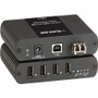 Black Box USB Extender - Single-Mode Fiber, 4-Port - 4 x USB - 32808.40 ft (10000000 mm) Extended Range (Fleet Network)