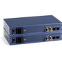 Black Box LR0300 Series Managed T1/E1 Fast Ethernet Extender Kit - 1km, 2-Mbps (Fleet Network)