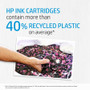 HP 62XL Original Ink Cartridge - Single Pack - Inkjet - High Yield - 415 Pages - color - 1 Each (C2P07AN#140)
