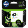 HP 63XL Original Ink Cartridge - Single Pack - Inkjet - High Yield - 330 Pages - Tri-color - 1 Each (Fleet Network)