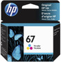 HP 67 Original Ink Cartridge - Tri-color - Inkjet - 100 Pages Each (Fleet Network)