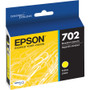 Epson DURABrite Ultra T702 Original Ink Cartridge - Yellow - Inkjet - Standard Yield - 300 Pages - 1 Each (Fleet Network)