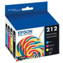 Epson T212 Original Ink Cartridge - Combo Pack - Black, Color - Inkjet - Standard Yield (Fleet Network)