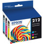 Epson T212 Original Ink Cartridge - Combo Pack - Color - Inkjet - Standard Yield (Fleet Network)