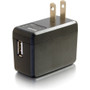 C2G AC to USB Mobile Device Charger, 5V 2A Output - 120 V AC, 240 V AC Input - 5 V DC/2.10 A Output (22335)