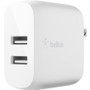 Belkin BOOST&uarr;CHARGE AC Adapter - 4.80 A Output - White (Fleet Network)