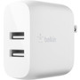 Belkin BOOSTuarrCHARGE AC Adapter - 480 A Output - White WCD001DQ1MWH