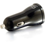 C2G Smart 2-Port USB Car Charger 24A Output - 12 V DC 24 V DC Input - 5 V DC240 A Output 21070