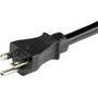 StarTechcom 1ft  03m Power Adapter Cord - Heavy Duty NEMA-L5-20R to NEMA-5-20P - External Power Cable - 12 AWG Power Cord - For - V PAC520PLR1