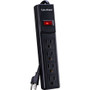 CyberPower CSB404 Essential 4-Outlets Surge Suppressor 4FT Cord - Plain Brown Boxes - 4 - 450 J - 125 V AC Input - 125 V AC Output - (Fleet Network)