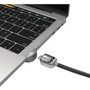Compulocks Ledge Lock Slot for MacBook Pro TB and Keyed Cable Lock - For Notebook (Fleet Network)