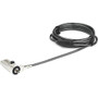 StarTech.com 6.5ft Laptop Cable Lock - 4 Digit Combination Anti-Theft Security Cable Lock for Wedge Slot Laptop/Computer -Vinyl Coated (Fleet Network)