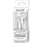 Maxell Jelleez Earset - Earbud - White 199728