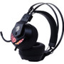 Mad Catz The Authentic F.R.E.Q. 4 Gaming Headset, Black - Stereo - USB - Wired - Over-the-head - Binaural - Circumaural - Noise - (Fleet Network)