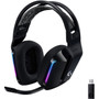 Logitech G733 Lightspeed Wireless RGB Gaming Headset - Stereo - Wireless - 656 ft - 5 Kilo Ohm - 20 Hz - 20 kHz - Over-the-head - - - 981-000863