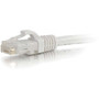 C2G Cat6 Patch Cable - RJ-45 Male Network - RJ-45 Male Network - 15.24m - White (Fleet Network)