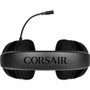 Corsair HS35 Stereo Gaming Headset - Carbon - Stereo - Mini-phone (3.5mm) - Wired - 32 Ohm - 20 Hz - 20 kHz - Over-the-head - Binaural (CA-9011195-NA)