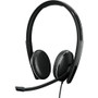 EPOS | Sennheiser ADAPT 165T USB II - Stereo - USB Type A, Mini-phone (3.5mm) - Wired - On-ear - Binaural - Ear-cup - 7.6 ft Cable - - (Fleet Network)