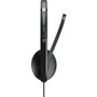 EPOS | SENNHEISER ADAPT 165T USB II - Stereo - USB, Mini-phone (3.5mm) - Wired - On-ear - Binaural - Ear-cup - 7.6 ft Cable - Noise - (1000902)