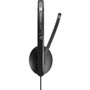 EPOS | SENNHEISER ADAPT 135T USB II - Mono - USB, Mini-phone (3.5mm) - Wired - On-ear - Monaural - Ear-cup - 7.6 ft Cable - Noise (1000900)