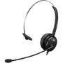 Adesso USB Single-Sided Headset with Adjustable Microphone - Mono - USB - Wired - 32 Ohm - 20 Hz - 20 kHz - Over-the-head - Monaural - XTREAM P1