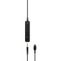 EPOS | Sennheiser ADAPT 130T USB II - Mono - USB Type A - Wired - On-ear - Monaural - Ear-cup - 5.9 ft Cable - Noise Cancelling, - (1000899)