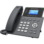 Grandstream GRP2603P IP Phone - Corded - Corded - Wall Mountable, Desktop - 3 x Total Line - VoIP - Speakerphone - 2 x Network (RJ-45) (Fleet Network)