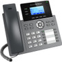 Grandstream GRP2604 IP Phone - Corded - Corded - Wall Mountable, Desktop - 3 x Total Line - VoIP - Speakerphone - 2 x Network (RJ-45) (GRP2604)