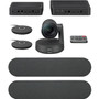 Logitech Rally Plus Video Video Conference Equipment - Full HD - 30 fps - 1 x Network (RJ-45) - USB - Gigabit Ethernet - External - (Fleet Network)