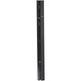 Black Box Vertical IT Rackmount Cable Manager - 45U x 35W Single-Sided Black - Black - 45U Rack Height - TAA Compliant DCMV45U35S
