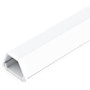 StarTechcom 6 ft 2 Piece Cable Raceway Duct - White - Cable raceway - 6 ft - white TC6W2