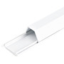 StarTechcom 6 ft 2 Piece Cable Raceway Duct - White - Cable raceway - 6 ft - white TC6W2