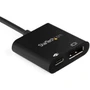 StarTechcom USB C to DisplayPort Adapter with 60W Power Delivery Pass-Through - 8K4K USB Type-C to DP 14 Video Converter w - USB-C CDP2DP14UCPB