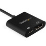 StarTechcom USB C to DisplayPort Adapter with 60W Power Delivery Pass-Through - 8K4K USB Type-C to DP 14 Video Converter w - USB-C CDP2DP14UCPB
