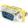 StarTech.com Slimline Serial DB9 Gender Changer - M/M - 1 x DB-9 Male - 1 x DB-9 Male (Fleet Network)